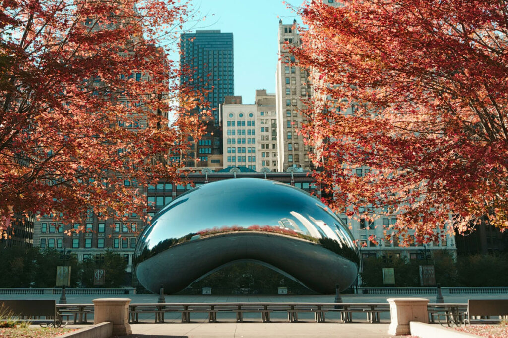 Chicago Bean Sculpture